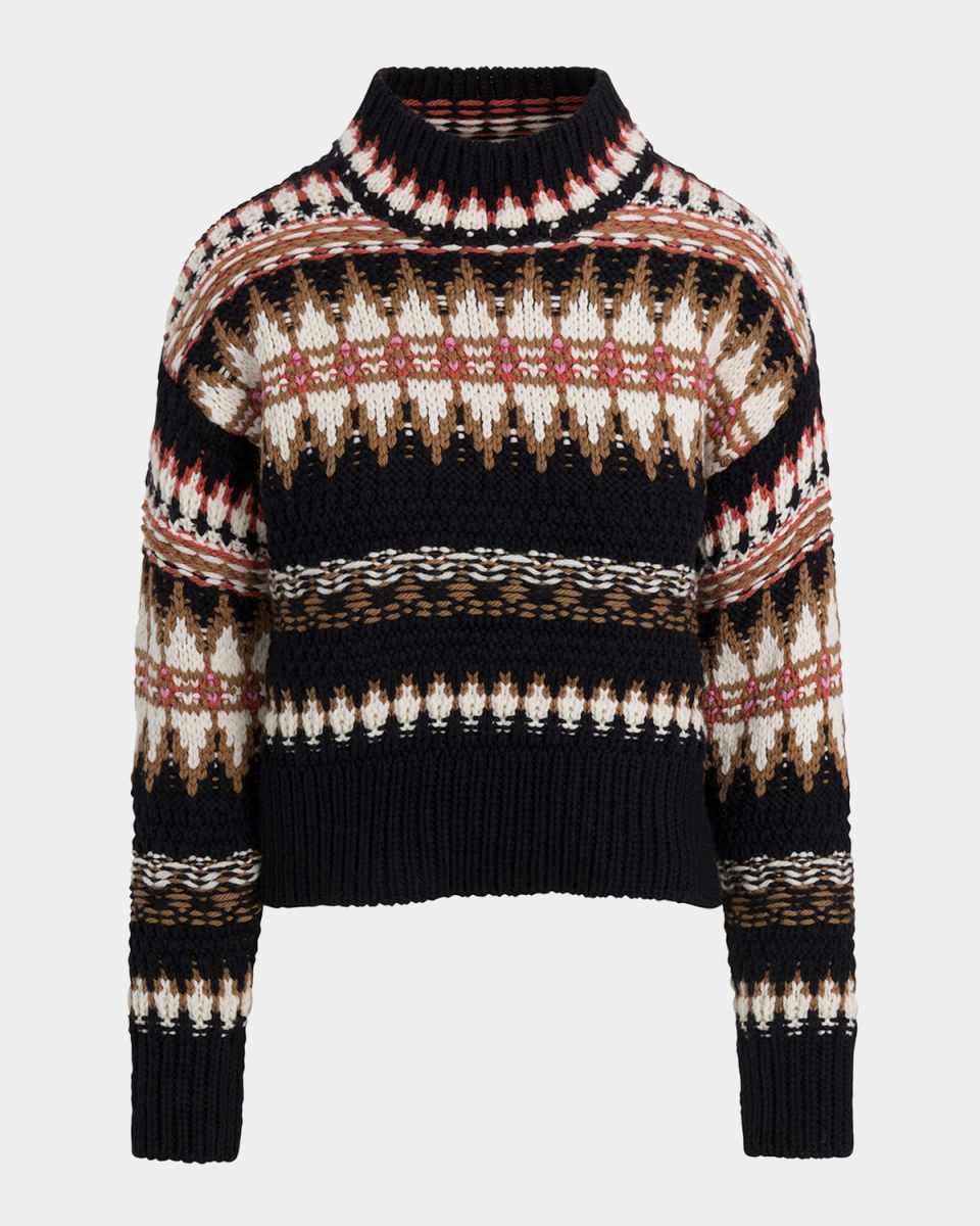 Henrietta Fairisle Wool Sweat